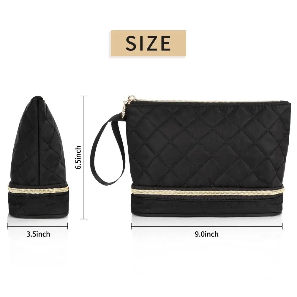 Emma | Elegante, compacte en georganiseerde cosmetica borsa - Stijlvol & Praktisch