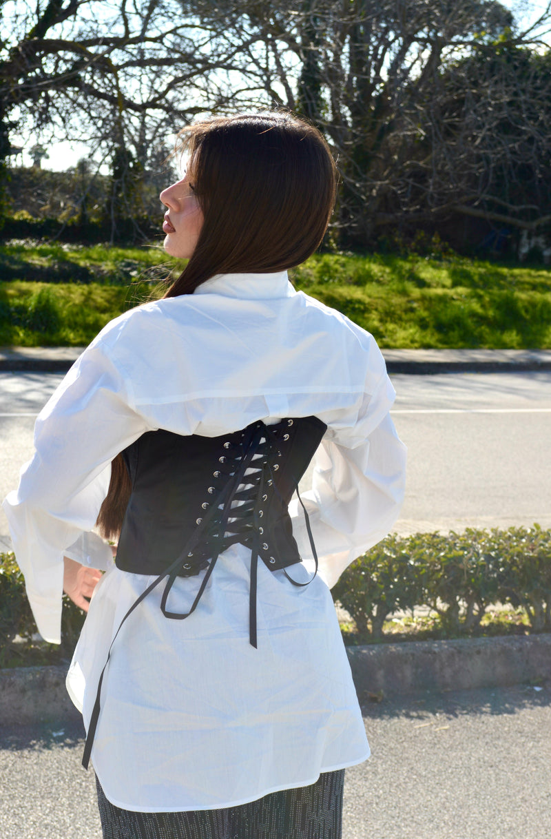 Corsetto Ines in Nero